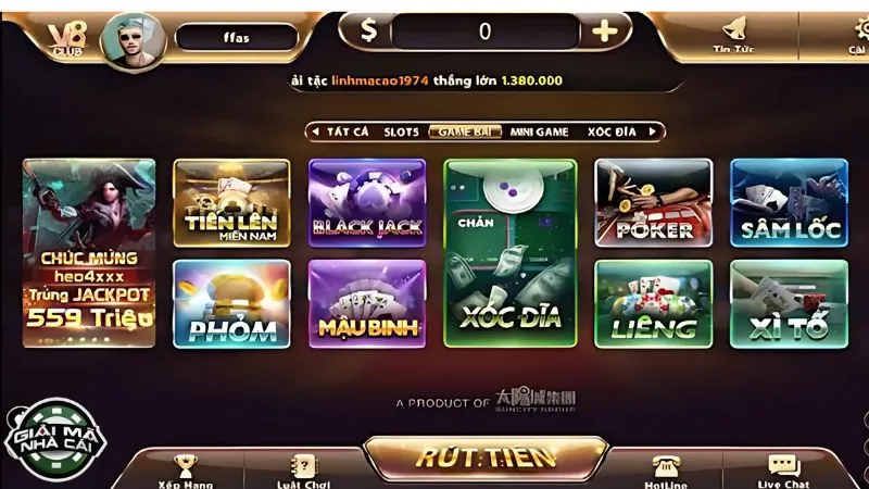 Danh mục giải trí phong phú