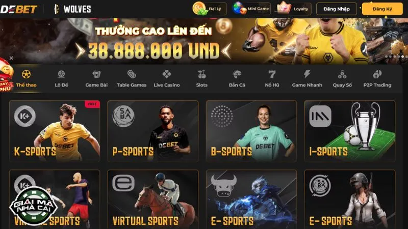 Đôi nét về nhà cái Debet