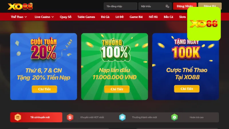 Danh sách khuyến mãi giá trị hấp dẫn tại nhà cái