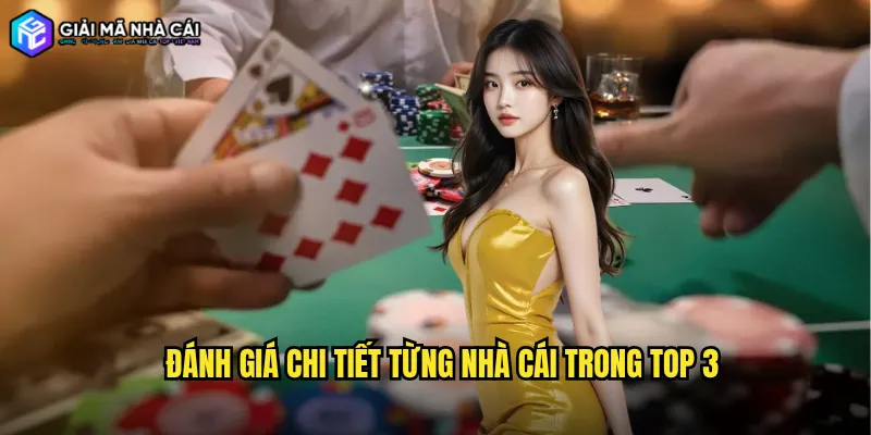 Đánh giá chi tiết từng nhà cái trong top 3